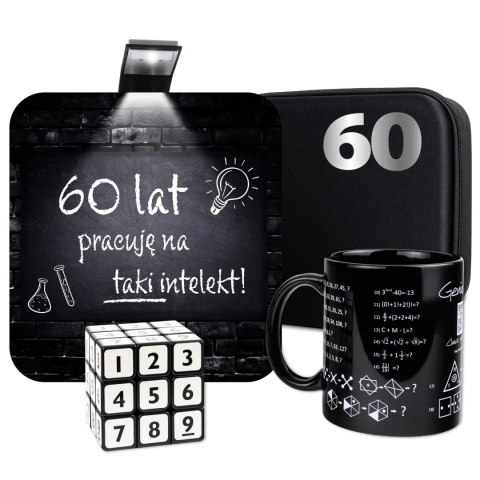 Zestaw Prezentowy dla Geniusza - prezent na 60 urodziny
