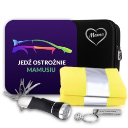 Zestaw Prezentowy dla Mamy - Jedź ostrożnie Mamusiu- prezent na Dzień Matki