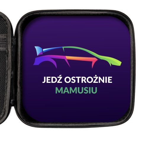 Zestaw Prezentowy dla Mamy - Jedź ostrożnie Mamusiu- prezent na Dzień Matki