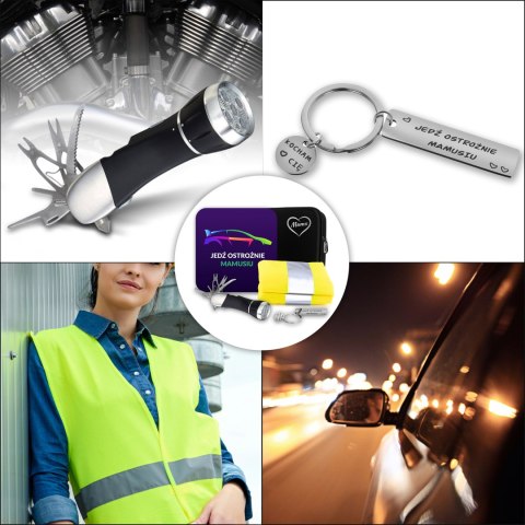 Zestaw Prezentowy dla Mamy - Jedź ostrożnie Mamusiu- prezent na Dzień Matki