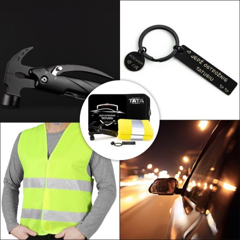 Zestaw Prezentowy dla Taty - Jedź ostrożnie Tatusiu - prezent na Dzień Ojca