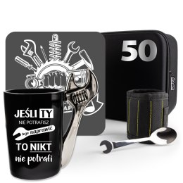 Zestaw Prezentowy dla Złotej Rączki - 50 urodziny - dla majsterkowicza