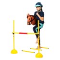Zestaw Skippi - Hobby Horse Bursztyn i przeszkoda do skakania 135 cm