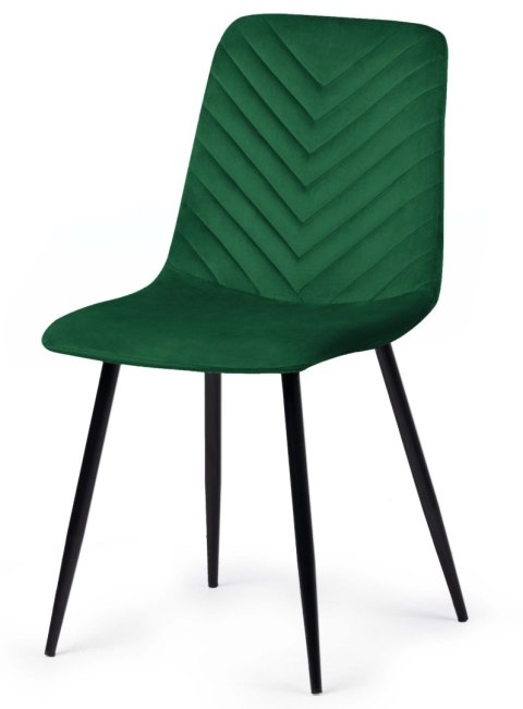 Krzesła tapicerowane TRIO VELVET zestaw 4 sztuk kolory do wyboru