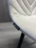 Krzesło tapicerowane TRIO VELVET BEIGE