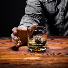 Szklanka do whisky dla Taty - Prezent dla Taty - Prezent na Dzień Ojca
