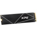 ADATA | XPG Gammix S70 BLADE | 512 GB | Format SSD M.2 2280 | Interfejs SSD PCIe Gen4x4 | Prędkość odczytu 7400 MB/s | Prędkość