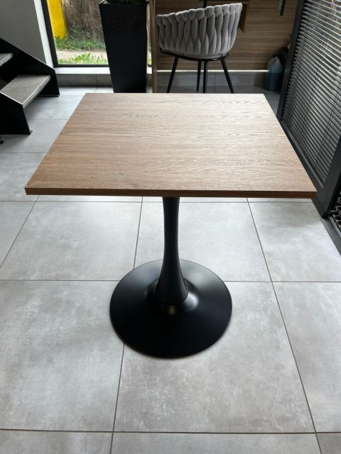 Stół kwadratowy VICTORY WOOD 60x60 SMOKE OUTLET