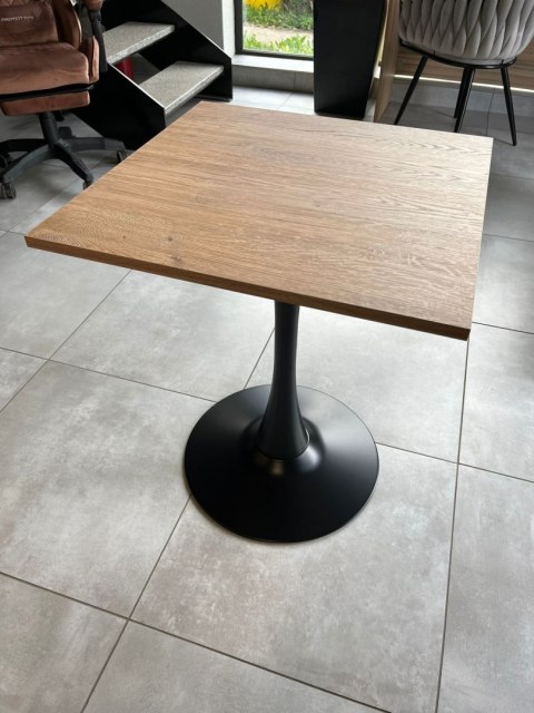 Stół kwadratowy VICTORY WOOD 60x60 SMOKE OUTLET