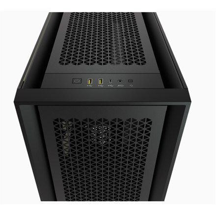 Corsair | Computer Case | iCUE 5000D | Side window | Black | ATX | Power supply included No | ATX