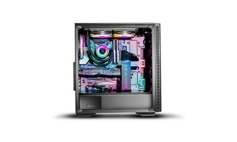 Deepcool | MATREXX 50 | Okno boczne | Czarny | E-ATX | Zasilacz w zestawie Nie | ATX PS2（maksymalna długość: 170mm)