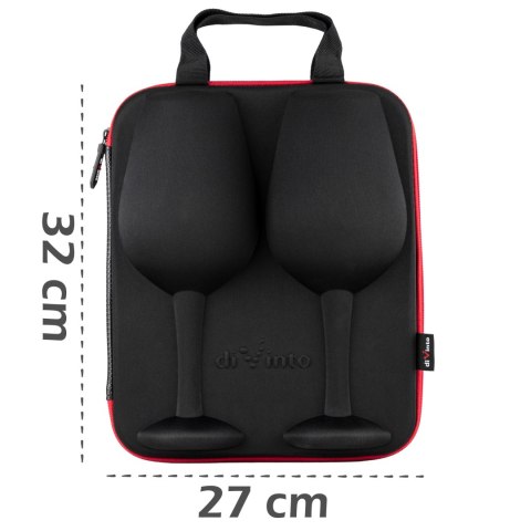 Etui z kieliszkami diVinto Who cares Diamond XXL