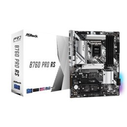 ASRock | B760 PRO RS | Rodzina procesorów Intel | Gniazdo procesora LGA1700 | DDR5 DIMM | Gniazda pamięci 4 | Obsługiwane interf
