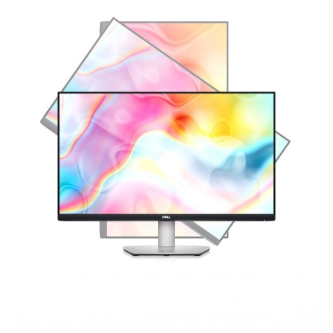 Dell | S2722DC | 27 " | IPS | QHD | 16:9 | 4 ms | 350 cd/m² | Srebrny | Wyjście audio | Porty HDMI w ilości 2 | 75 Hz