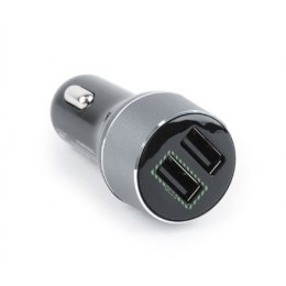 EnerGenie | EG-U2QC3-CAR-01 | 2-port USB car quick charger | 5 V | Car charger