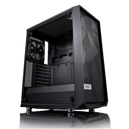 Fractal Design | Meshify C | FD-CA-MESH-C-BKO-TG | Side window | Left side panel - Tempered Glass | Black | ATX | Power supply i