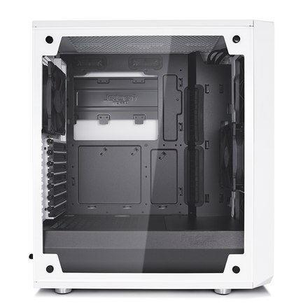 Fractal Design | Meshify C White - TG | FD-CA-MESH-C-WT-TGC | Side window | White | ATX | Power supply included No | ATX