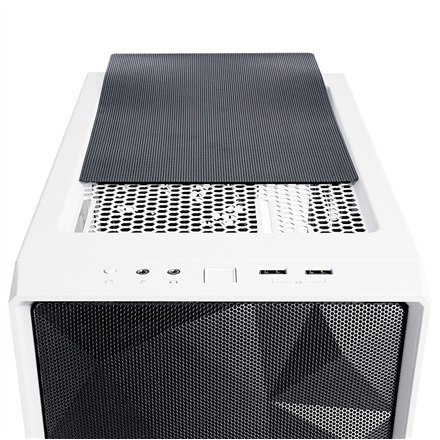 Fractal Design | Meshify C White - TG | FD-CA-MESH-C-WT-TGC | Side window | White | ATX | Power supply included No | ATX