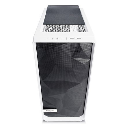 Fractal Design | Meshify C White - TG | FD-CA-MESH-C-WT-TGC | Side window | White | ATX | Power supply included No | ATX