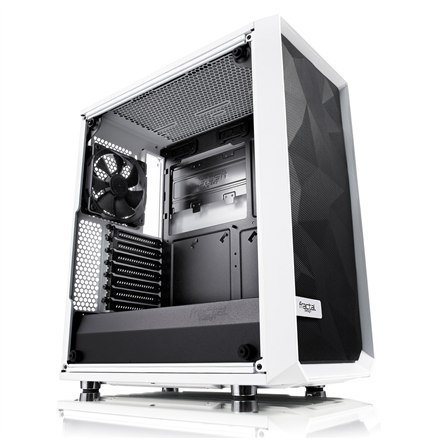 Fractal Design | Meshify C White - TG | FD-CA-MESH-C-WT-TGC | Side window | White | ATX | Power supply included No | ATX