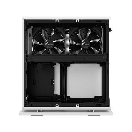 Fractal Design | Ridge | FD-C-RID1N-02 | Okno boczne | Biały | Mini ITX | Zasilacz w zestawie Nie | SFX, SFX-L