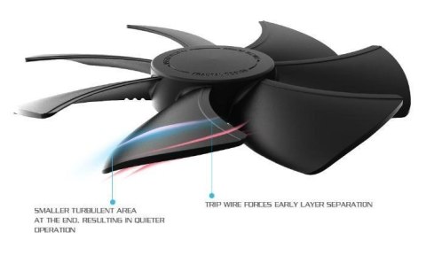 Fractal Design | Venturi HP-14 PWM | Black, Grey | Fan