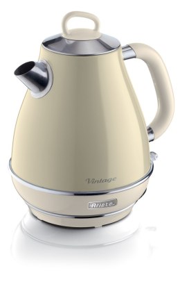 Ariete | Vintage Kettle | 2877/03 | Standard | 2000 W | 1.7 L | 360° rotational base | Cream