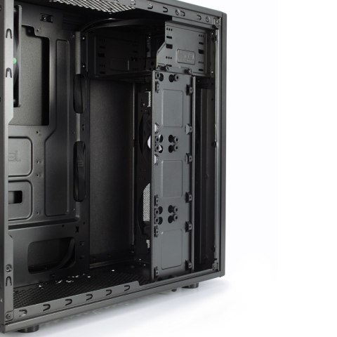 Fractal Design | CORE 2300 | Black | ATX | Zasilacz w zestawie Nie | Obsługuje zasilacze ATX do 205/185 mm z dolnym wentylatorem