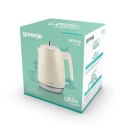 Gorenje | Kettle | K15RL | Electric | 2200 W | 1.7 L | Plastic and metal | 360° rotational base | Champagne