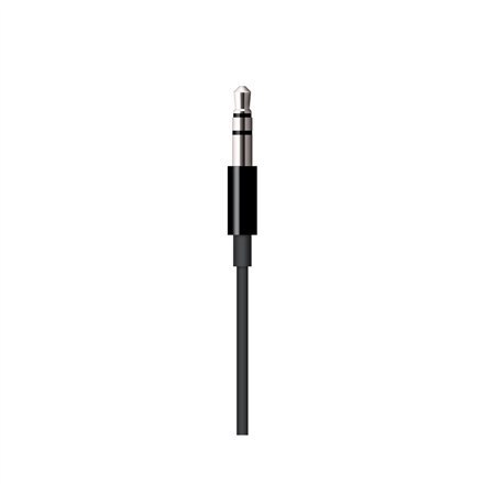 Kabel audio Apple | Lightning do 3,5 mm | Czarny