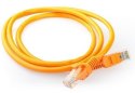 Kabelxpert | CAT 5e | Kabel patch | Nieskręcana para ekranowana (UTP) | Męski | RJ-45 | Męski | RJ-45 | Pomarańczowy | 0,5 m