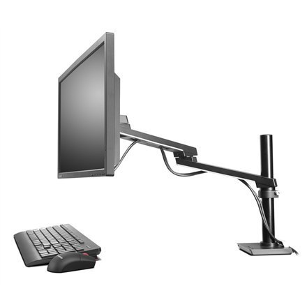 Lenovo | Inne | Ramię o regulowanej wysokości | Czarny
