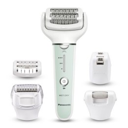 Panasonic ES-EY70A-G503 Epilator, White/Green Panasonic