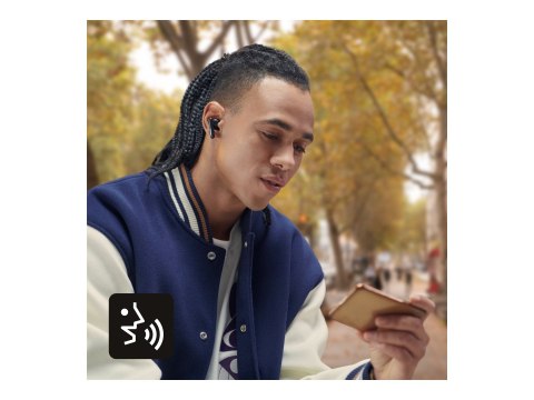 Panasonic RB-M600BE-K Wireless Headphones, Black | Panasonic