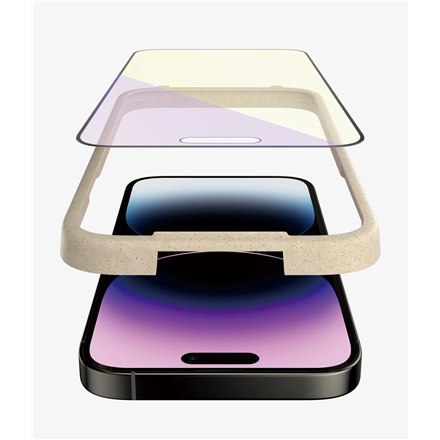 PanzerGlass | Ochraniacz ekranu - szkło | Apple iPhone 14 Pro Max | Szkło | Czarny | Przezroczysty