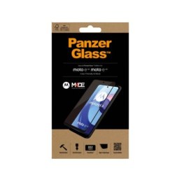 PanzerGlass | Ochraniacz ekranu - szkło | Motorola Moto E30, E40 | Szkło hartowane | Czarny | Przezroczysty