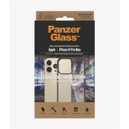 PanzerGlass | Pokrowiec na telefon komórkowy | Apple iPhone 14 Pro Max | Czarny | Przezroczysty