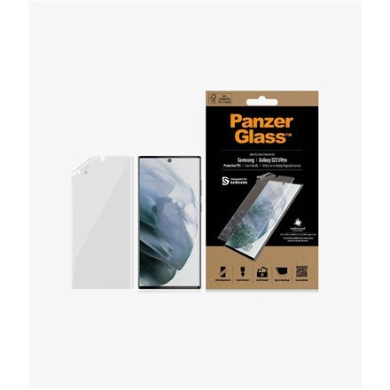 PanzerGlass | Screen protector - film | Samsung Galaxy S22 Ultra | Thermoplastic polyurethane (TPU) | Transparent