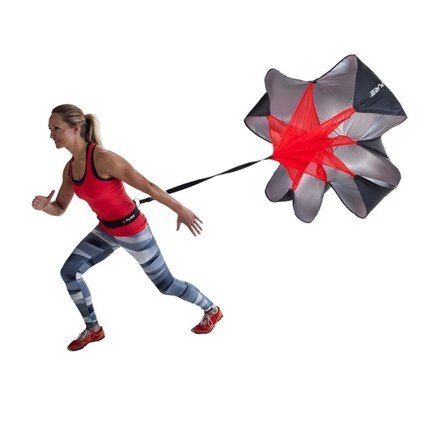 Pure2Improve | Spadochron oporowy | Czerwony/czarny