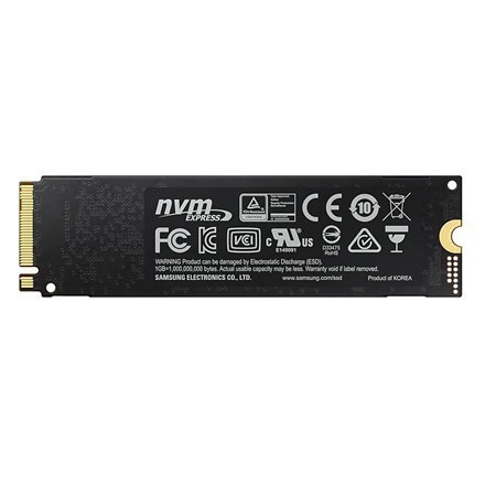 Samsung | 970 Evo Plus | 500 GB | SSD interface M.2 NVME | Read speed 3500 MB/s | Write speed 3200 MB/s