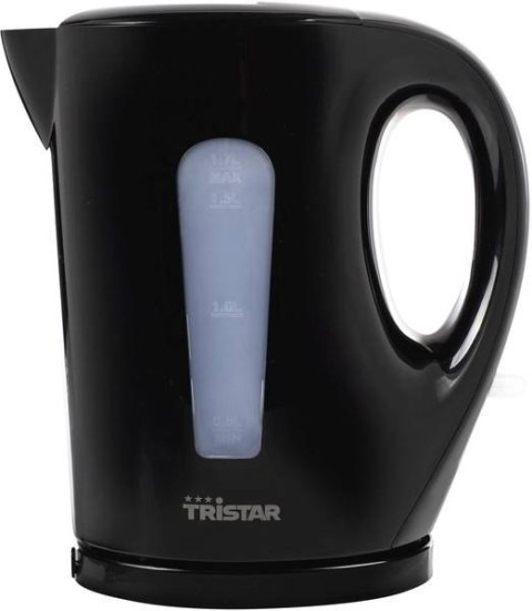 Tristar | Czajnik | WK-3384 | Standardowy | 2200 W | 1,7 L | Plastikowy | Czarny