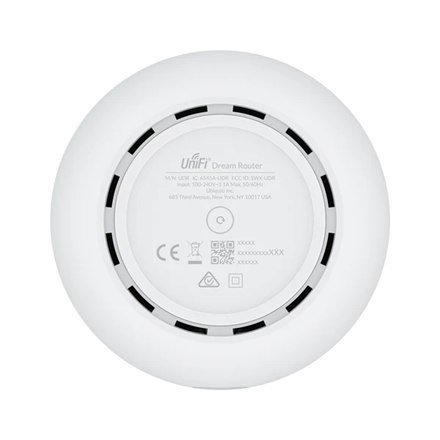 Ubiquiti | Dream Router | UDR | 802.11ax | 10/100 Mbit/s (RJ-45) portów | 10/100/1000 Mbit/s | Ethernet LAN (RJ-45) portów 5 | M