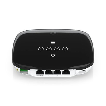 Ubiquiti | UFiber WiFi6 GPON CPE | UF-WiFi6 | 802.11ax | 10/100 Mb/s (RJ-45) porty ilość | 10/100/1000 Mbit/s | Ethernet LAN (RJ