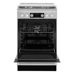 Whirlpool Cooker | WS5G8CHX/E/1 | Hob type Gas | Oven type Electric | Stainless steel | Width 50 cm | LED | Depth 60 cm | 60 L