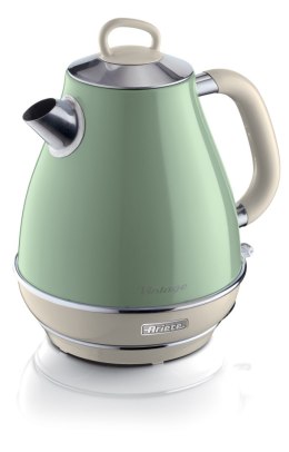 Ariete Vintage Kettle 2869/04 Standard 2000 W 1.7 L 360° rotational base Light green